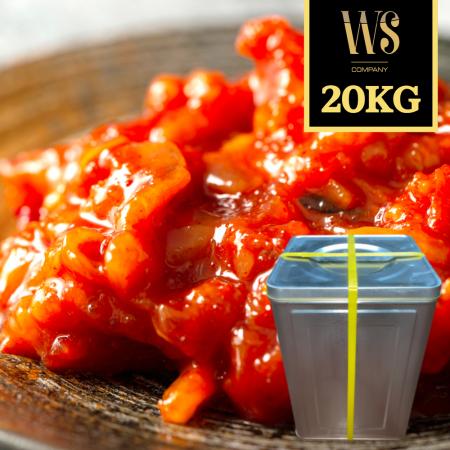 (Y인기상품)오징어젓 (다진)20kg (아이스박스 포장)