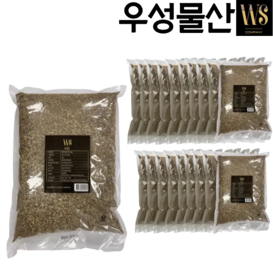 아침 거친 들깨가루 (들깨 100%) 1kg*20봉 이미지