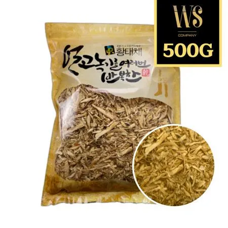거친 굵기 로스팅 황태 가루 500g [ 천연 조미료 볶은 볶음 담백한 ]
