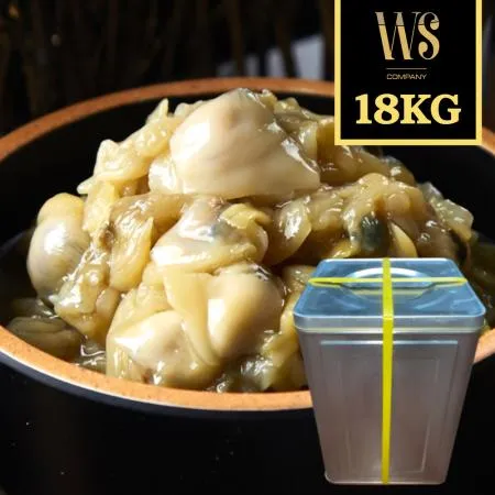 G가성비 조개젓갈 18kg 업소용 대용량 담백한맛 캔포장