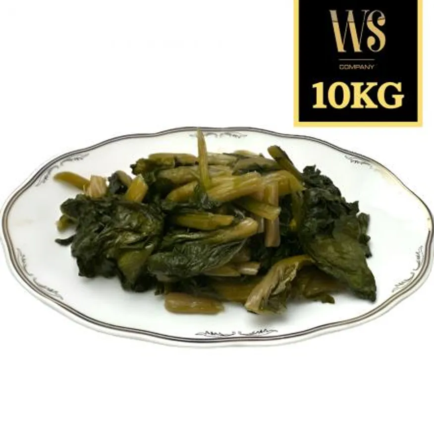 중국산 갓장아찌 10kg 박스포장 이미지