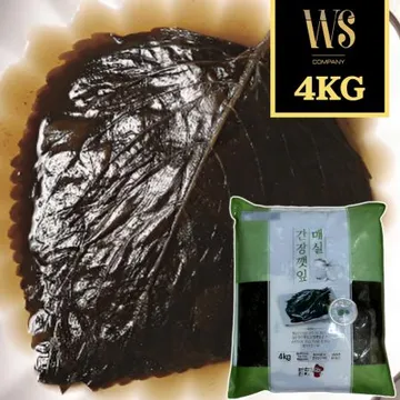 반찬단지 매실간장깻잎 4kg 장아찌 절임