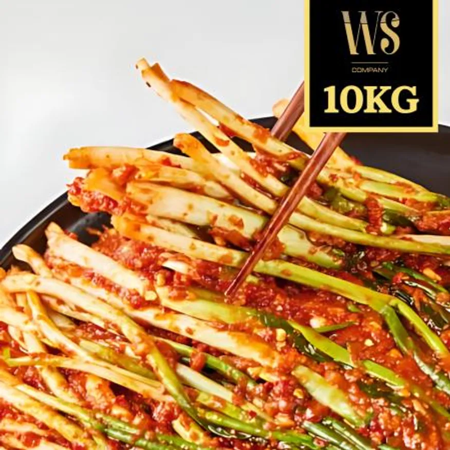 우성물산 쪽파김치 파김치 10kg 업소용 대용량 중국산 박스포장 이미지