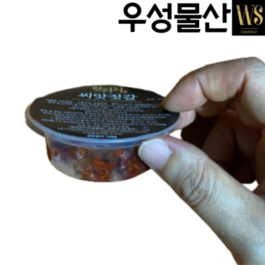 원터치젓갈 8종세트 명란2종 명태회,씨앗,가리비,낙지,오징어,갈치쌈젓 미니젓갈세트 이미지