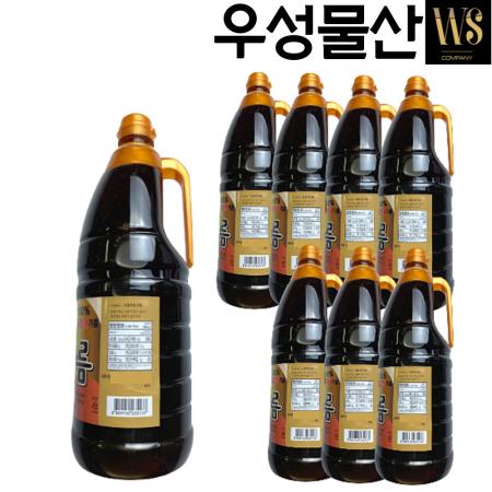 고향식품 통참깨참기름 (통참깨 100%) 1.8L*8병/1박스  이미지