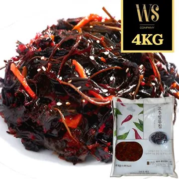 반찬단지 고추잎무침 4kg 가정용 업소용 대용량 반찬단지 밥도둑반찬