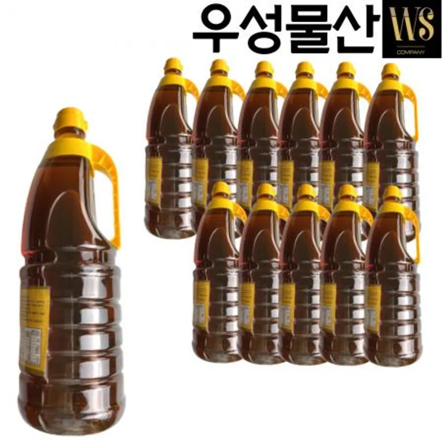 참맛기름 (참기름20%) 1.8L, 12병 맛기름 향미유 참기름대용 이미지