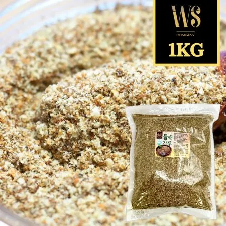 우성물산 고소한 볶음 거친 들깨가루 볶음용 탕용 1kg x 1팩