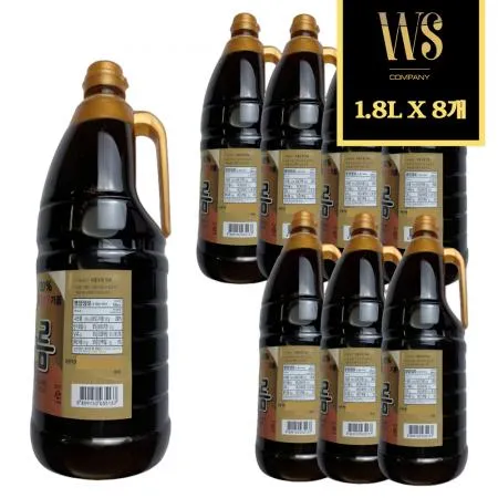 고향식품 통참깨참기름 (통참깨 100%) 1.8L*8병/1박스  이미지