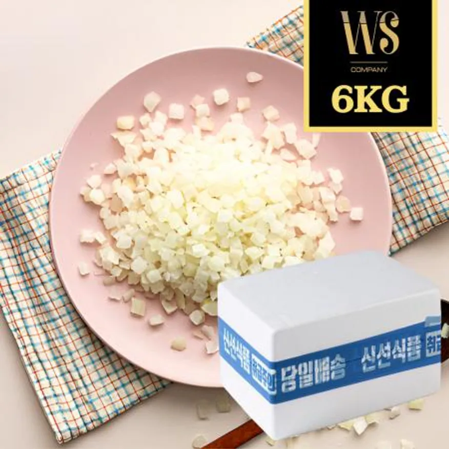 냉동야채 냉동 양파 5mm 다이스 6kg 이미지