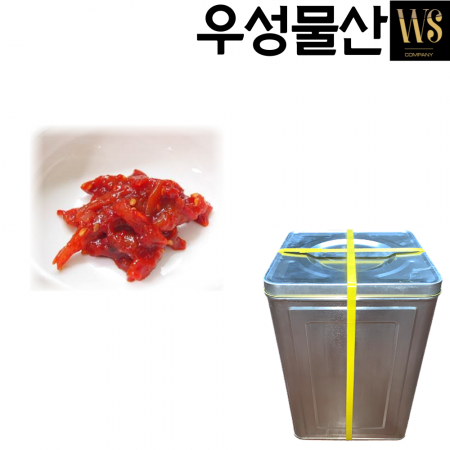 반찬단지 가리비젓갈20kg캔포장 반찬 가정용 업소용 대용량 밥도둑반찬 이미지