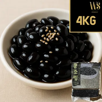 콩조림 4kg 가정용 업소용 대용량 박스포장
