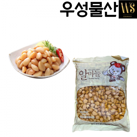 반찬단지 알마늘 4kg 업소용 대용량 이미지