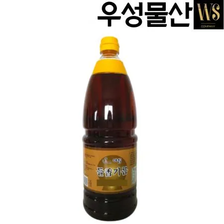 아침 들향기름 (들기름 50%) 1.8L, 12병 맛기름 향미유 들기름대용 이미지