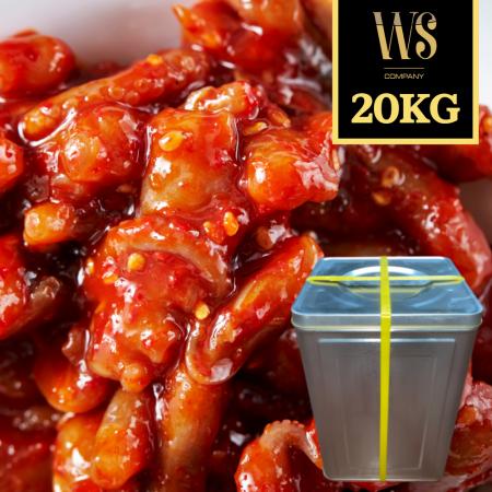 우성물산 낙지젓 업소용 대용량 반찬 20kg, 1개(캔포장)