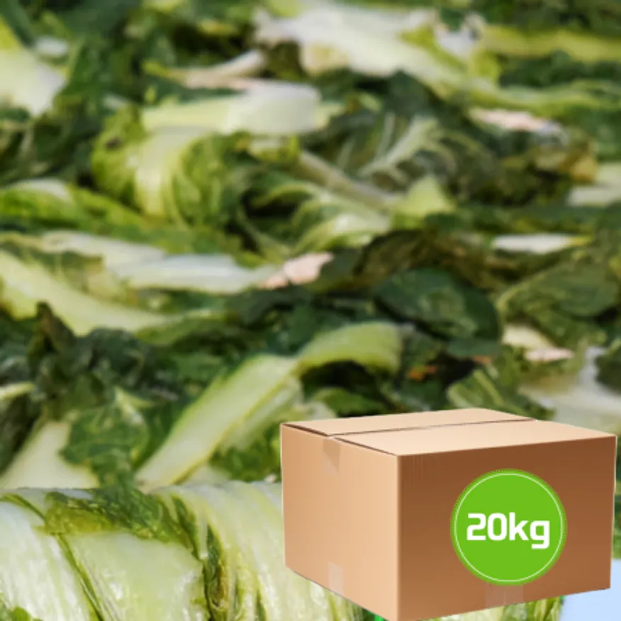 우성물산 냉동 삶은 배추우거지 20kg 박스포장 이미지