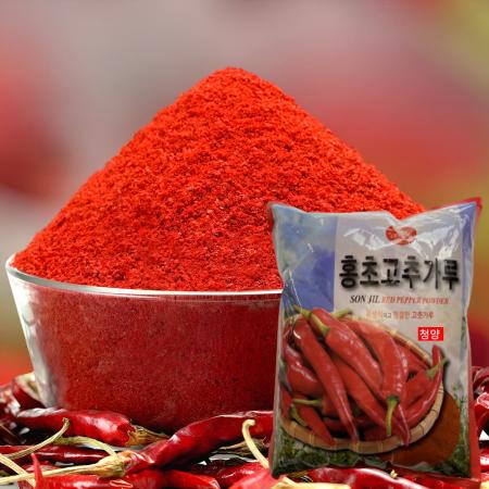  청양고추가루 2.5kg, 1봉, 일반굵기 
