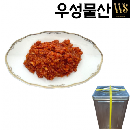 G가성비 1센치오징어젓갈 20kg 캔포장 이미지