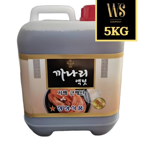 [보령] 까나리 75% 액젓 5kg 업소용 대용량 김장