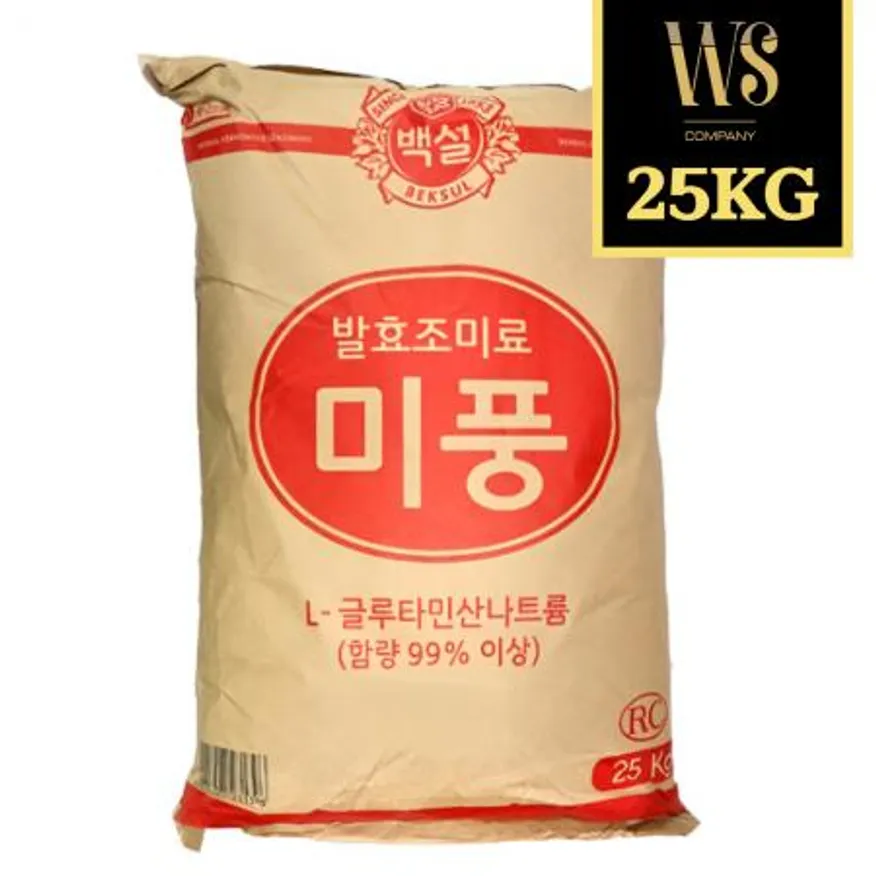미풍 미원 25kg 업소용 대용량 CJ제일제당 백설 이미지