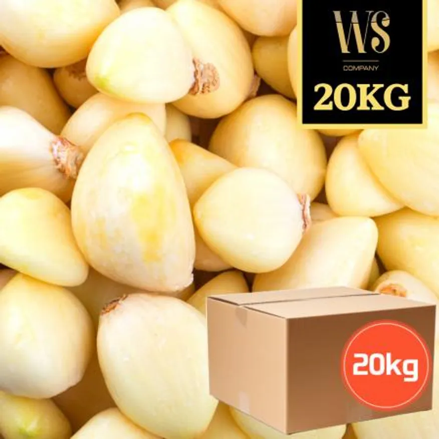 신선야채 국내산 100% 깐마늘 알마늘 20kg 대용량업소용마늘 이미지