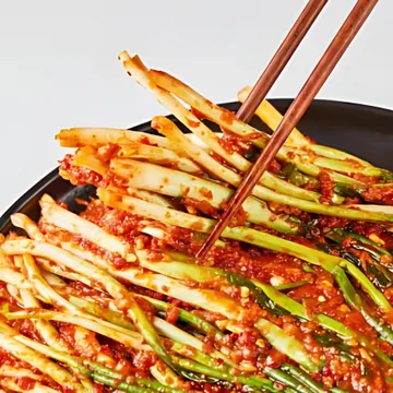 우성물산 쪽파김치 파김치 10kg 업소용 대용량 중국산 박스포장