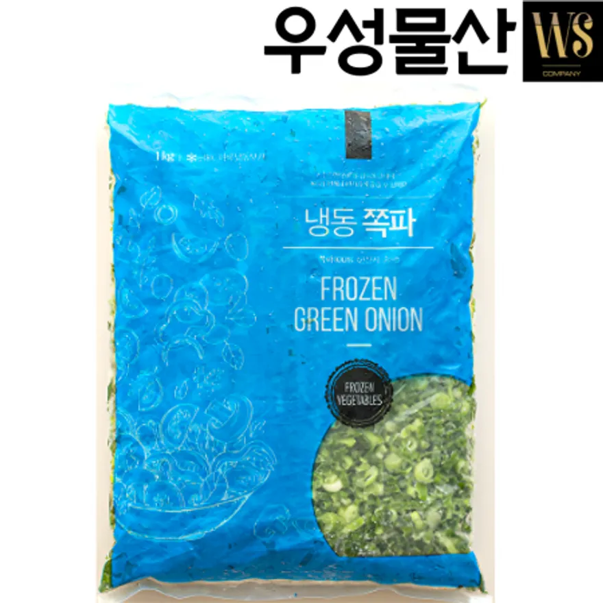 냉동야채 냉동 쪽파 5mm 슬라이스 6kg 이미지