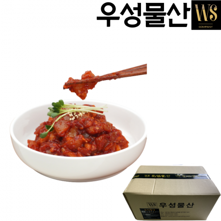 오징어젓 (다진)10kg 업소용 대용량 반찬 (업소용 인기상품) 이미지