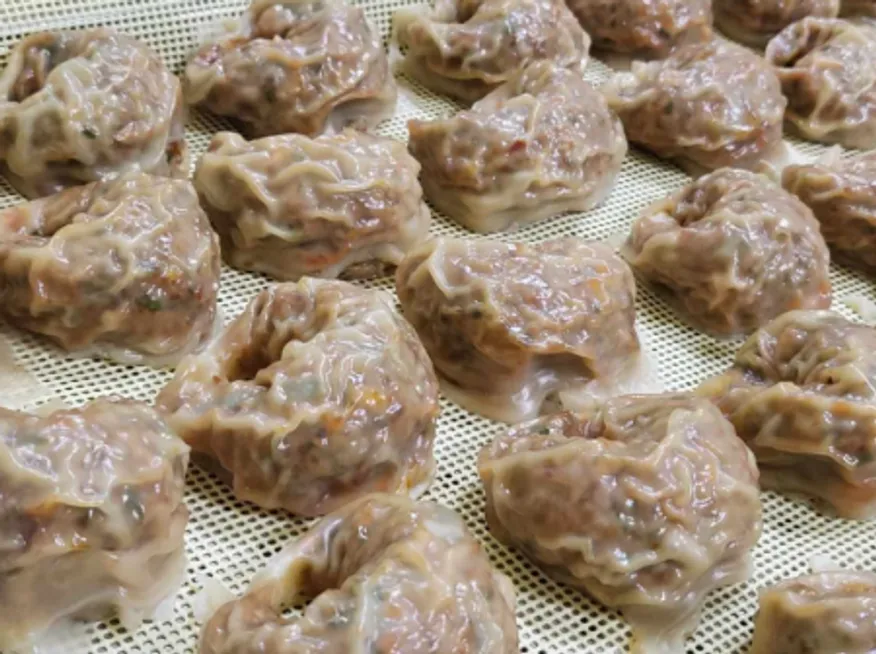 비교불가 얇은피 수제만두 1kg 고기만두 (샘플용) 이미지