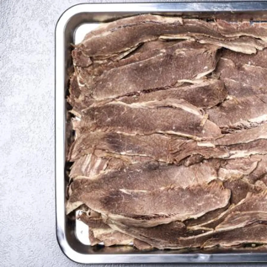 삶은 소양지 2mm 슬라이스 2kg (쌀국수 고명고기) 이미지