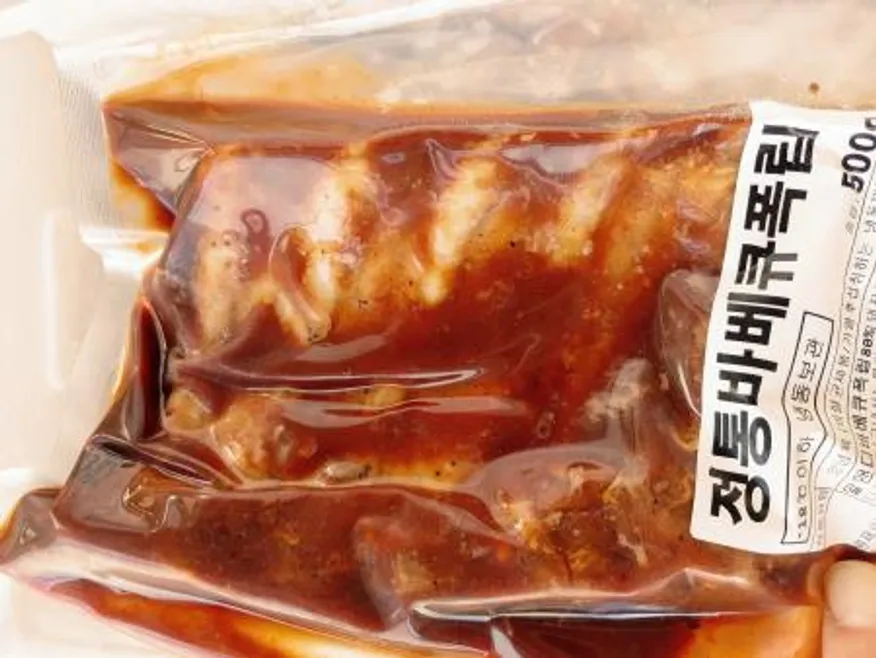 참나무로 구운 바베큐폭립 500g x 20팩 이미지
