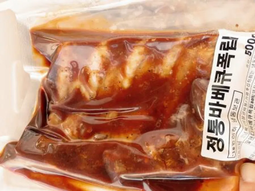 참나무로 구운 바베큐폭립 500g x 20팩 이미지