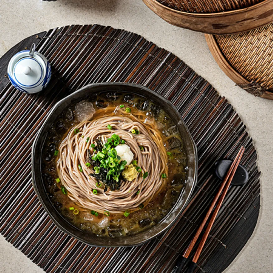 전문점용 밀키트용 냉모밀 소바육수 소스 모밀 업소용 350g x40개 냉동보관 이미지