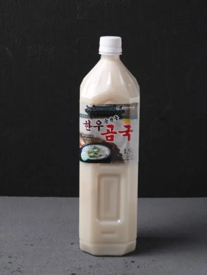 업소용 100% 한우사골 곰국 무첨가 1.5L x12병 냉장보관 이미지