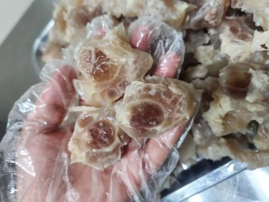 (슬라이스됨)삶은 도가니 1kg 이미지