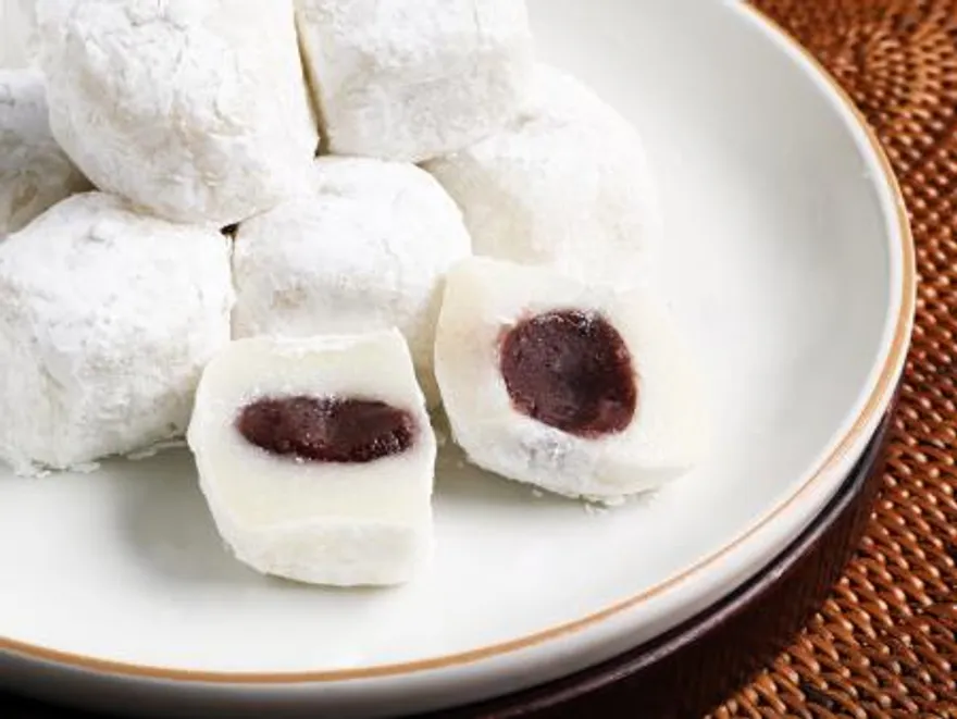 냉동 콩쑥개떡 팥빙수 녹차빙수 토핑 60gx20개 이미지