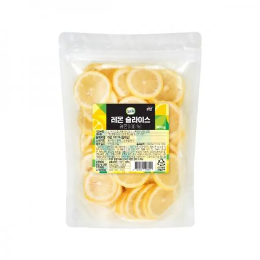 뉴뜨레 냉동 레몬 슬라이스 500g 이미지