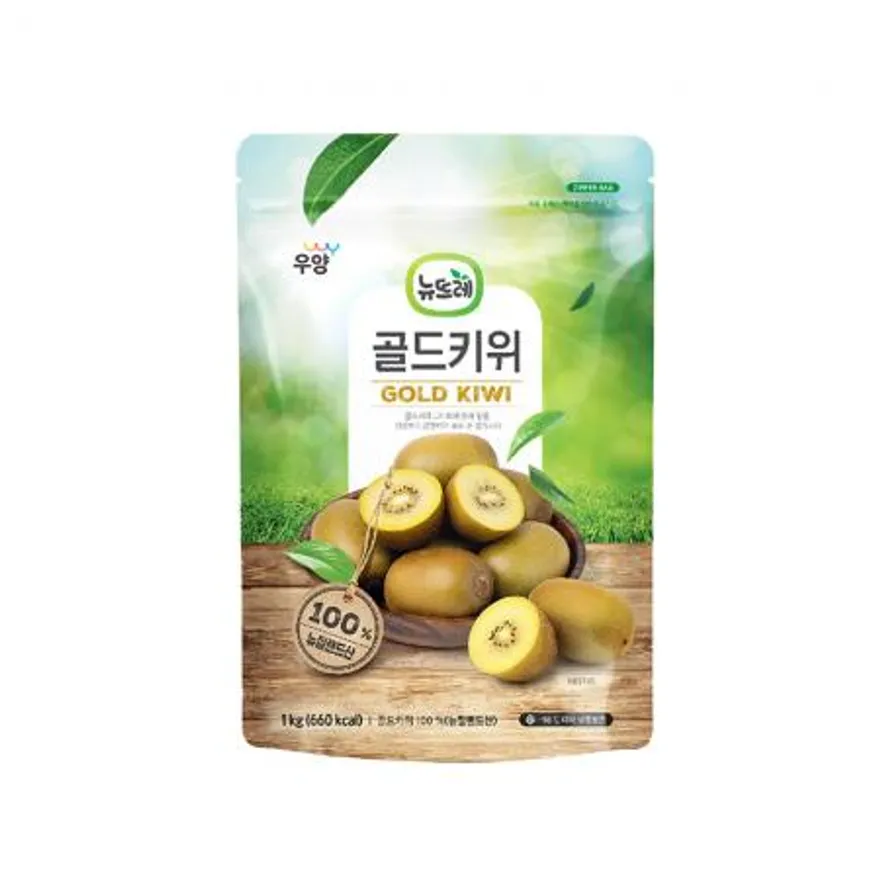 뉴뜨레 냉동 골드키위 홀 1kg 이미지
