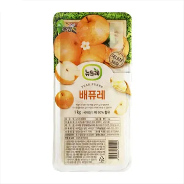 뉴뜨레 냉동 배 퓨레 1kg(국내산)