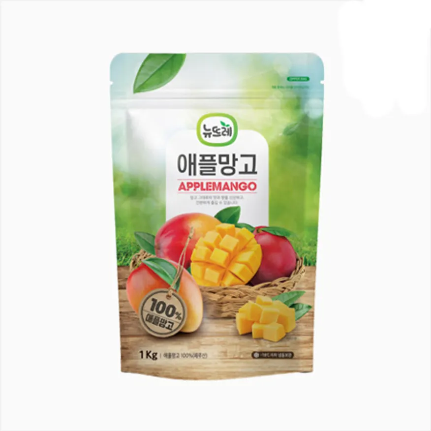 뉴뜨레 냉동 애플망고 다이스 1kg(페루산) 이미지