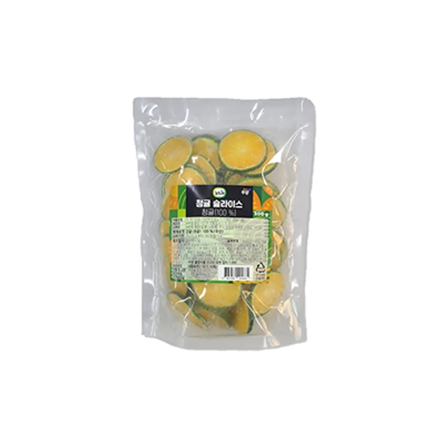 뉴뜨레 냉동 청귤 슬라이스 500g(국산) 이미지