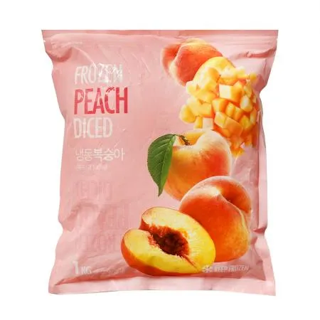 웰루츠 냉동 복숭아 1kg