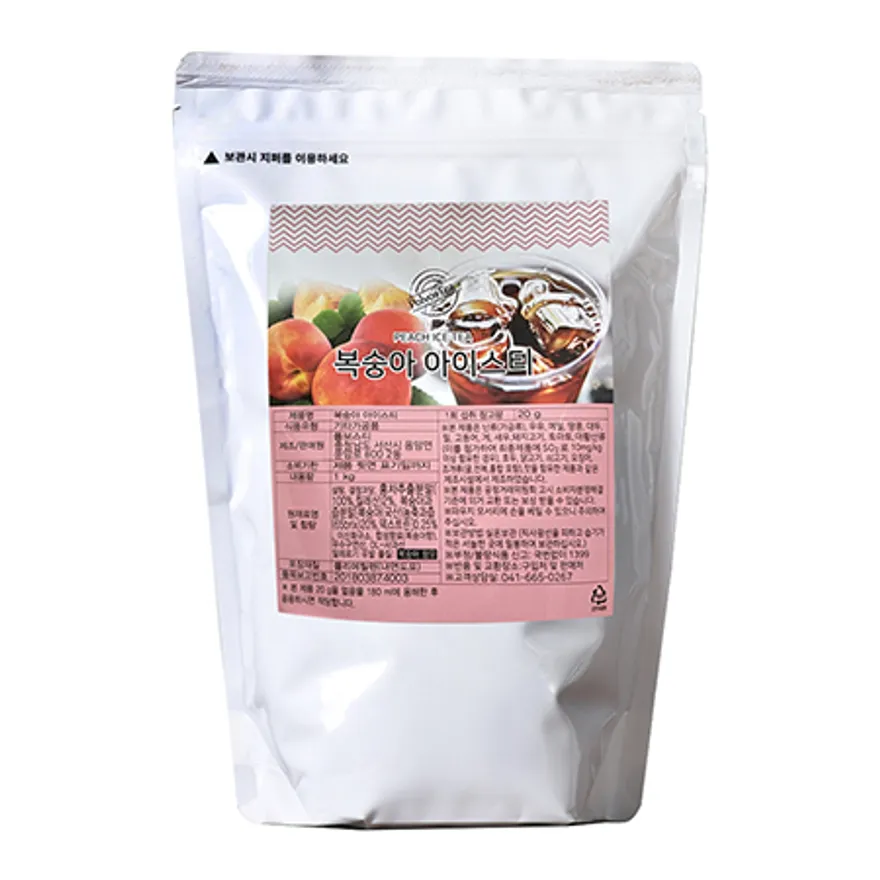폴보스티 복숭아 아이스티 파우더 1kg 이미지