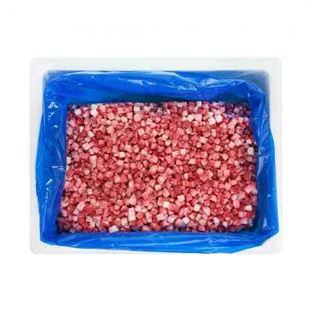 웰루츠 냉동 홍안 딸기 다이스(10x10mm) 10kg 벌크