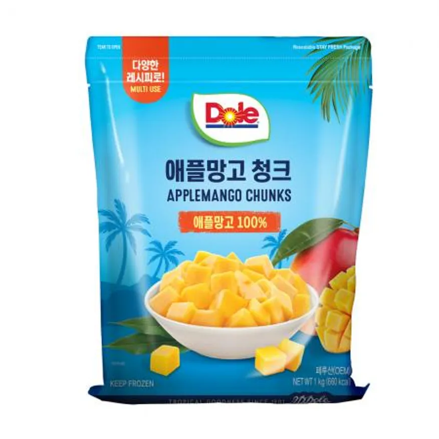 Dole 돌 냉동 애플망고 다이스 1kg(페루산) 이미지