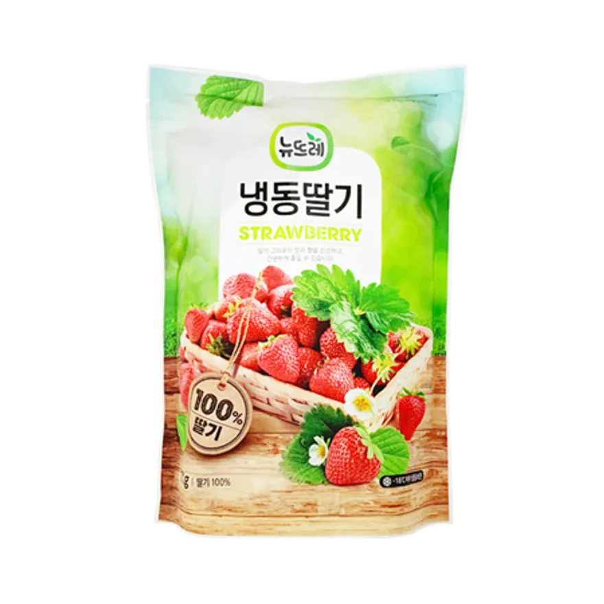 뉴뜨레 냉동 홀 딸기 1kg(국산) 이미지