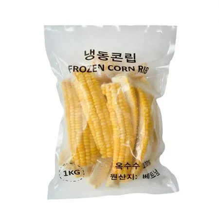 웰루츠 냉동 콘립 1kg