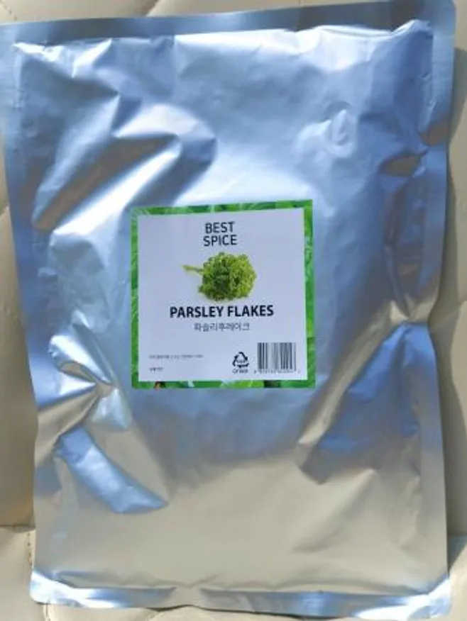 BESTSPICE 파슬리후레이크 200G 베스트 푸드 3MM 파슬리100% 업소용 천연향신료 이미지