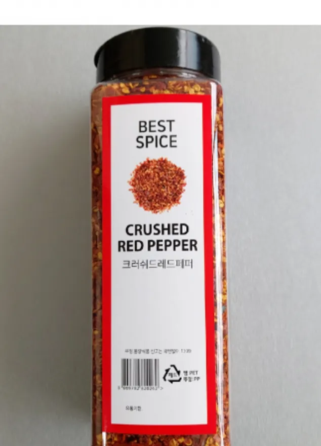 BESTSPICE 크러쉬드 레드페퍼 베스트 푸드 매운맛 양식 향신료 300G 베트남고추100% 파스타 감바스 이미지