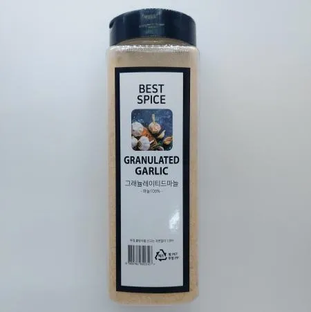 BESTSPICE 그래뉼레이티드마늘 500g 갈릭 파우더 천연향신료 토핑용 업소용 건마늘100% 베스트푸드